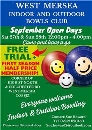 Open Days: Saturday 27th & Sunday 28th September.